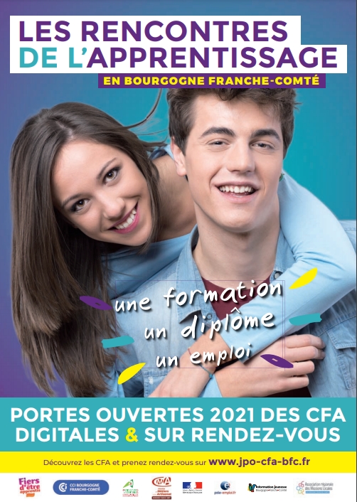 Journées portes ouvertes de CFA de Bourgogne-Franche-Comté : Les rencontres de l'apprentissage 2021