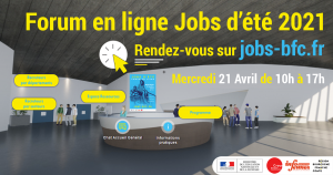 Accès Forum Jobs d'été 2021 en Bourgogne-Franche-Comté