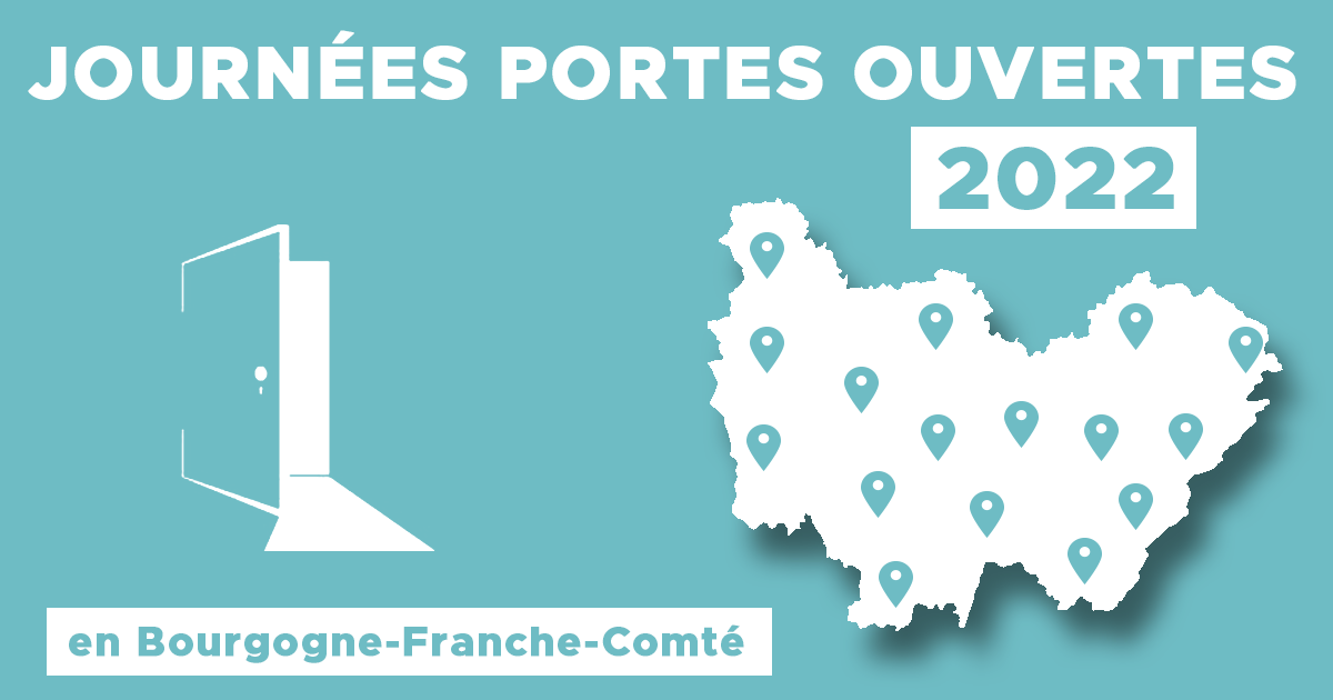 Journées portes ouvertes 2022 en Bourgogne-Franche-Comté