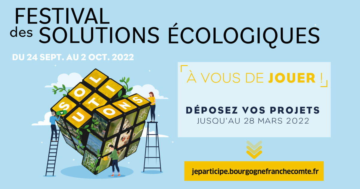 Festival Des Solutions cologiques dition 2022 Info Jeunes BFC 