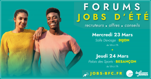 Bandeau Forum Jobs 2022 à Besançon et Dijon