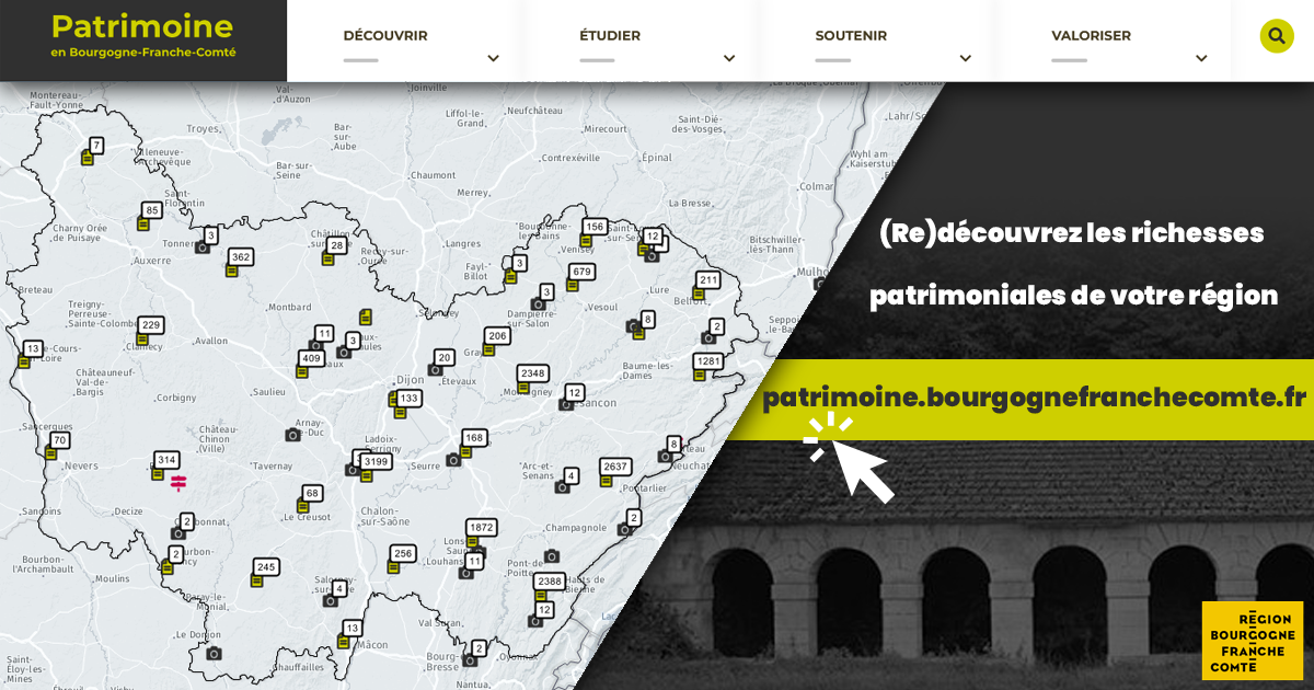 Nouveau portail « Patrimoine en Bourgogne-Franche-Comté »
