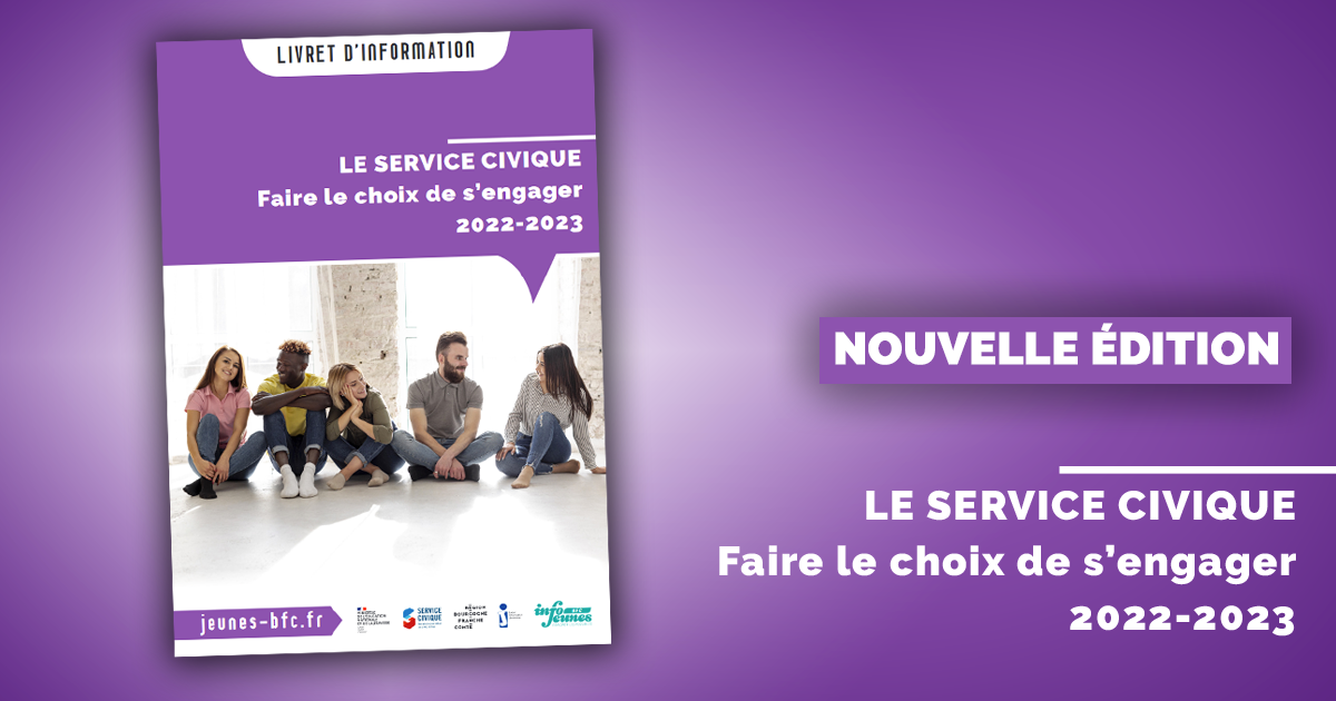 Bandeau Livret Service Civique 2022-2023