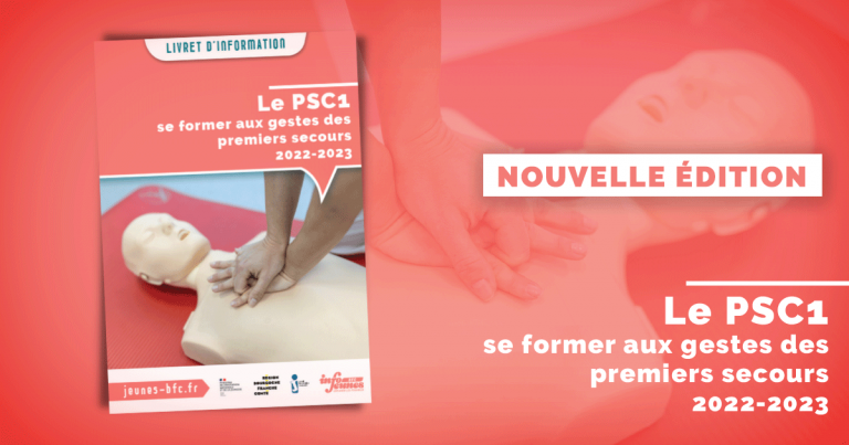 Bandeau Livret PSC1 en BFC