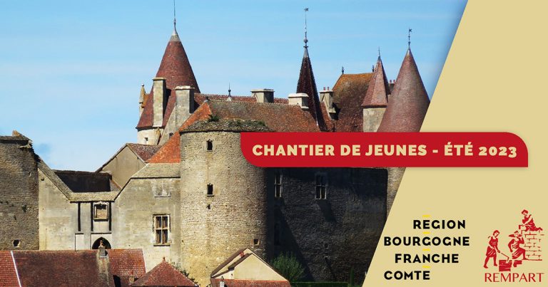 Chantier Bénévoles Châteauneuf-en-Auxois 2023