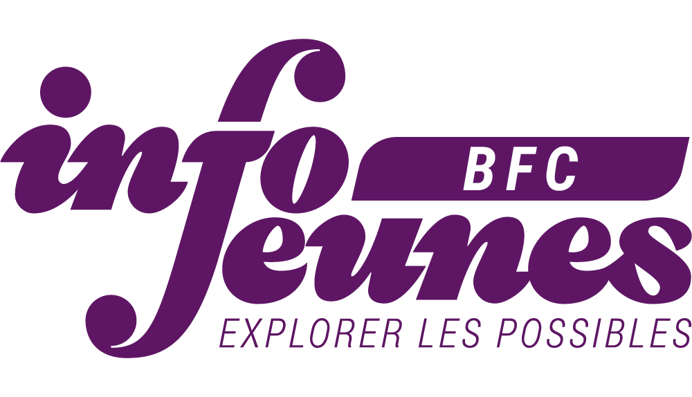Logo Info Jeunes BFC Violet