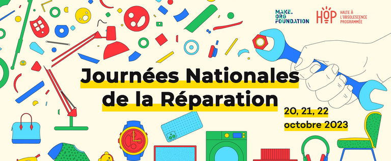 Journées Nationales de la Réparation 2023