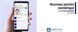 Slide permis de conduire numérique