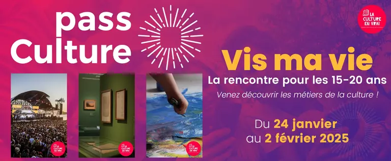 Bandeau Pass Culture Vis ma vie 2025