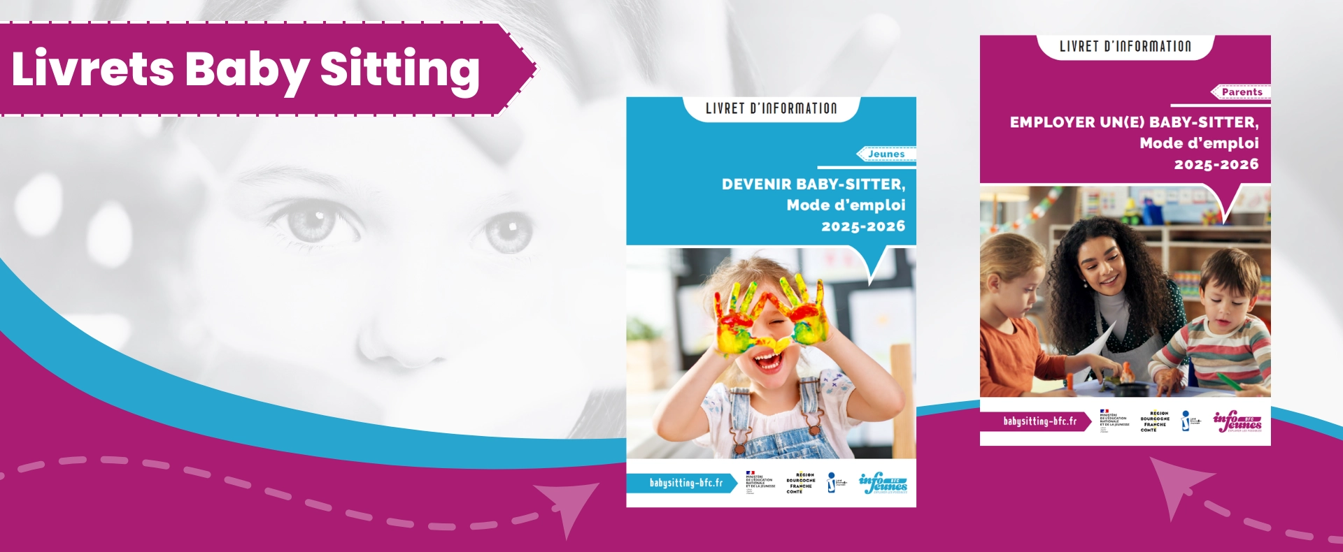 Bandeau Livrets Baby Sitting 2025